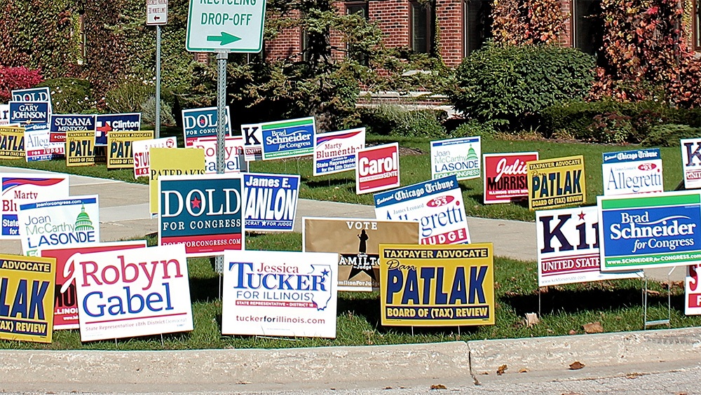 Political Campaign Signs in the City’s Public Right-of-Way