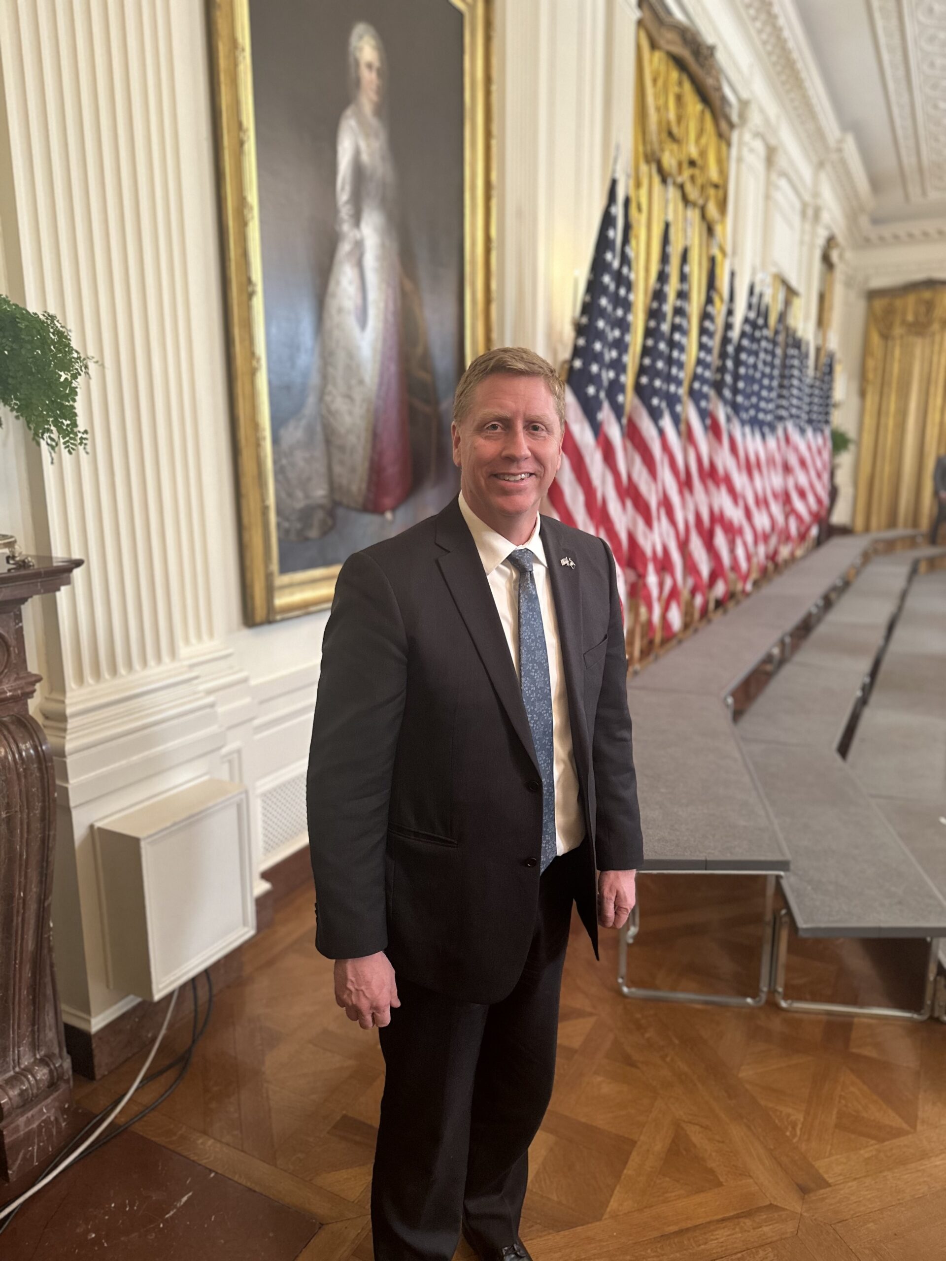 Bonham attends signing of Trump executive order targeting trans athletes