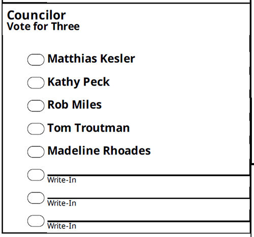 Nov. 5 General Election: How to mark your ballot: A guide from the Wasco County clerk’s office