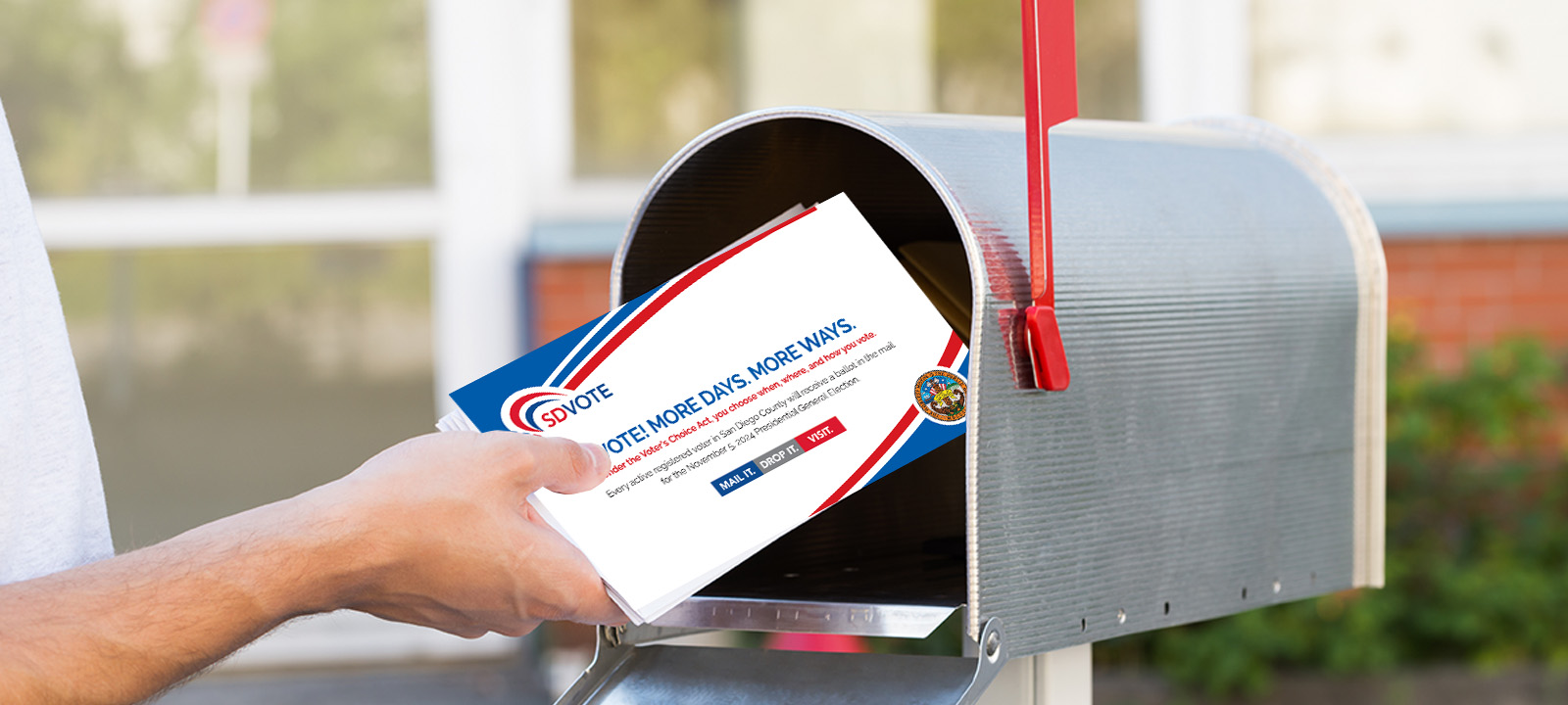 Postcards sent ahead of Nov. 5 election