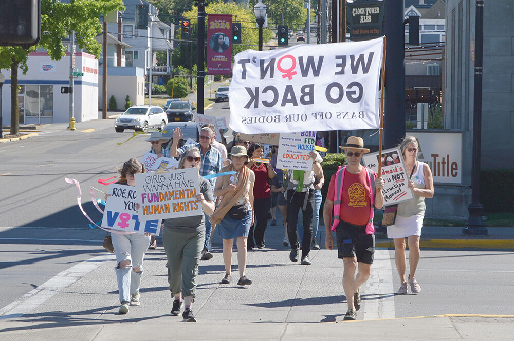Reproductive Freedom rally held in The Dalles
