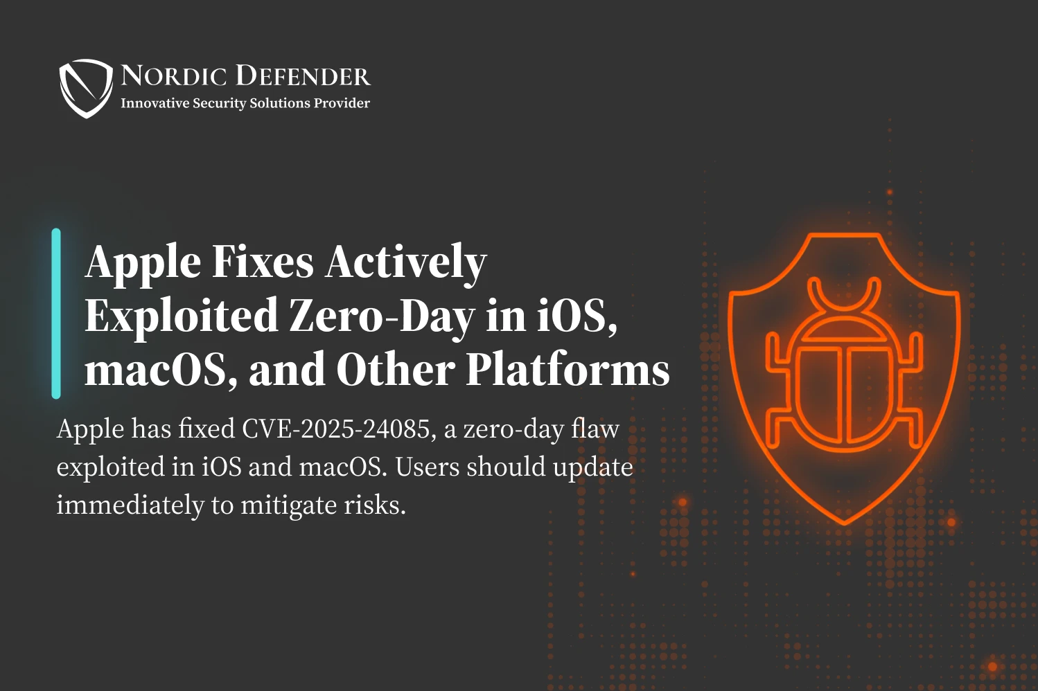 Apple Fixes Exploited Zero-Day Affecting iOS, macOS, and Apple Devices