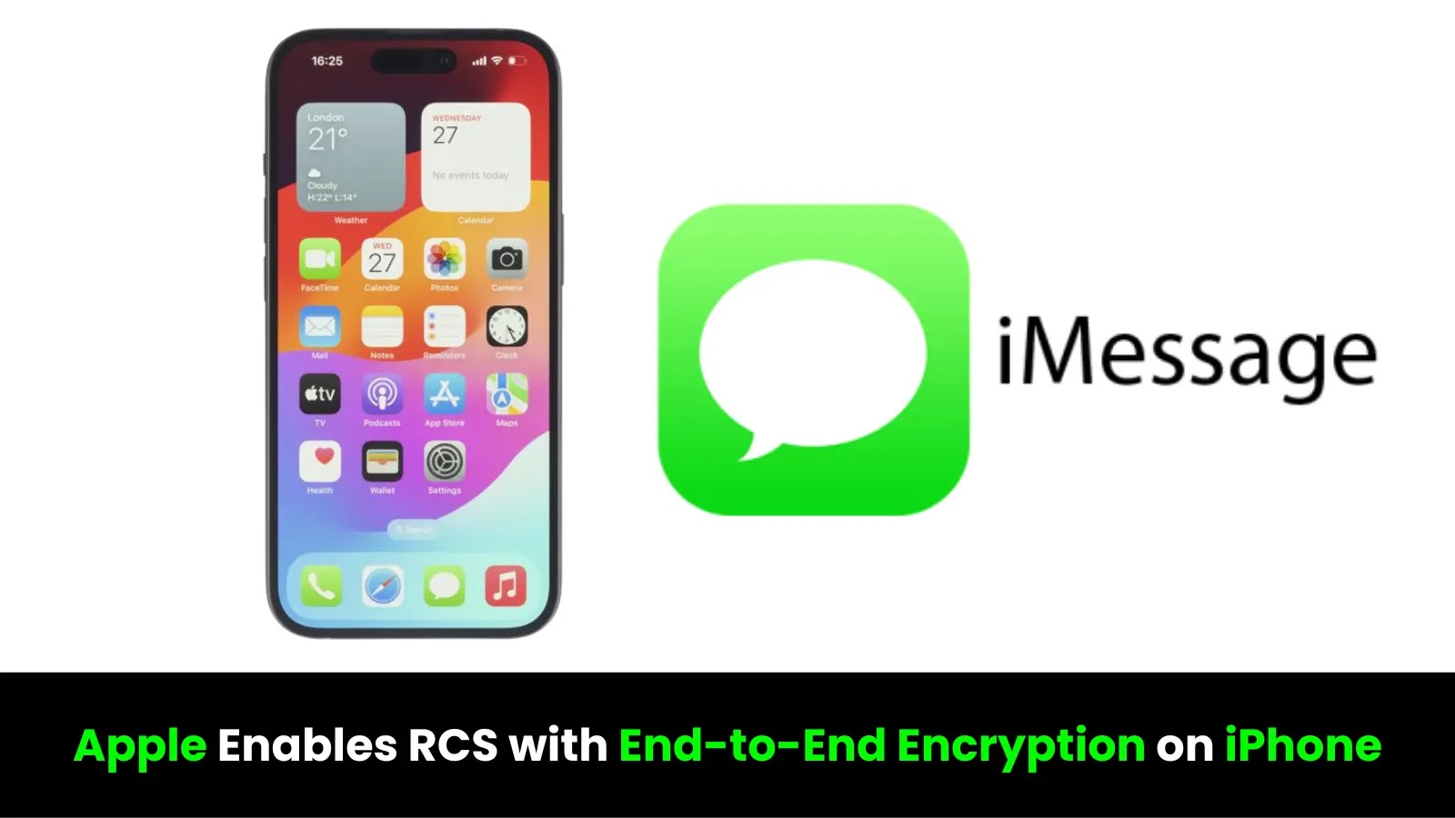 Apple Tests End-to-End Encrypted RCS Messaging in iOS 26.4 Developer Beta