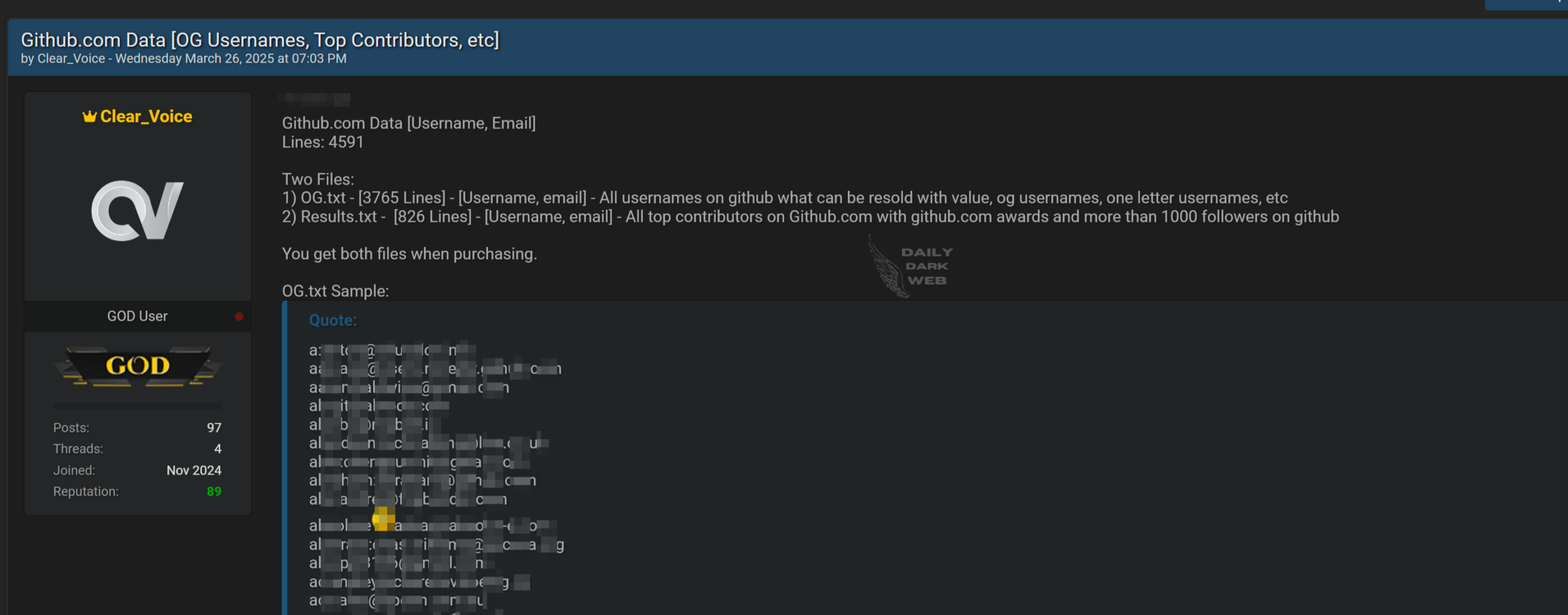 Checkmarx Confirms GitHub Repository Data Posted on Dark Web After March 23 Attack
