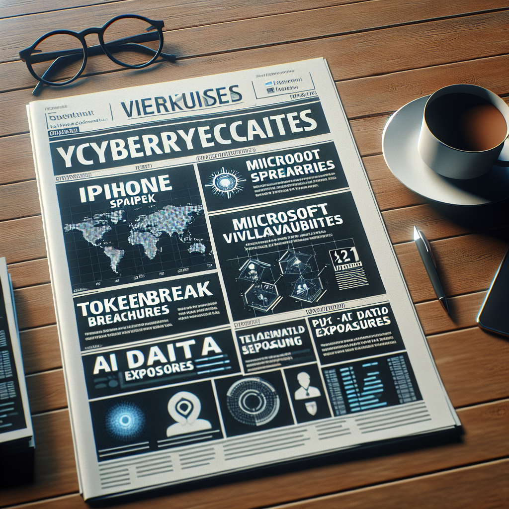 ⚡ Weekly Recap: iPhone Spyware, Microsoft 0-Day, TokenBreak Hack, AI Data Leaks and More