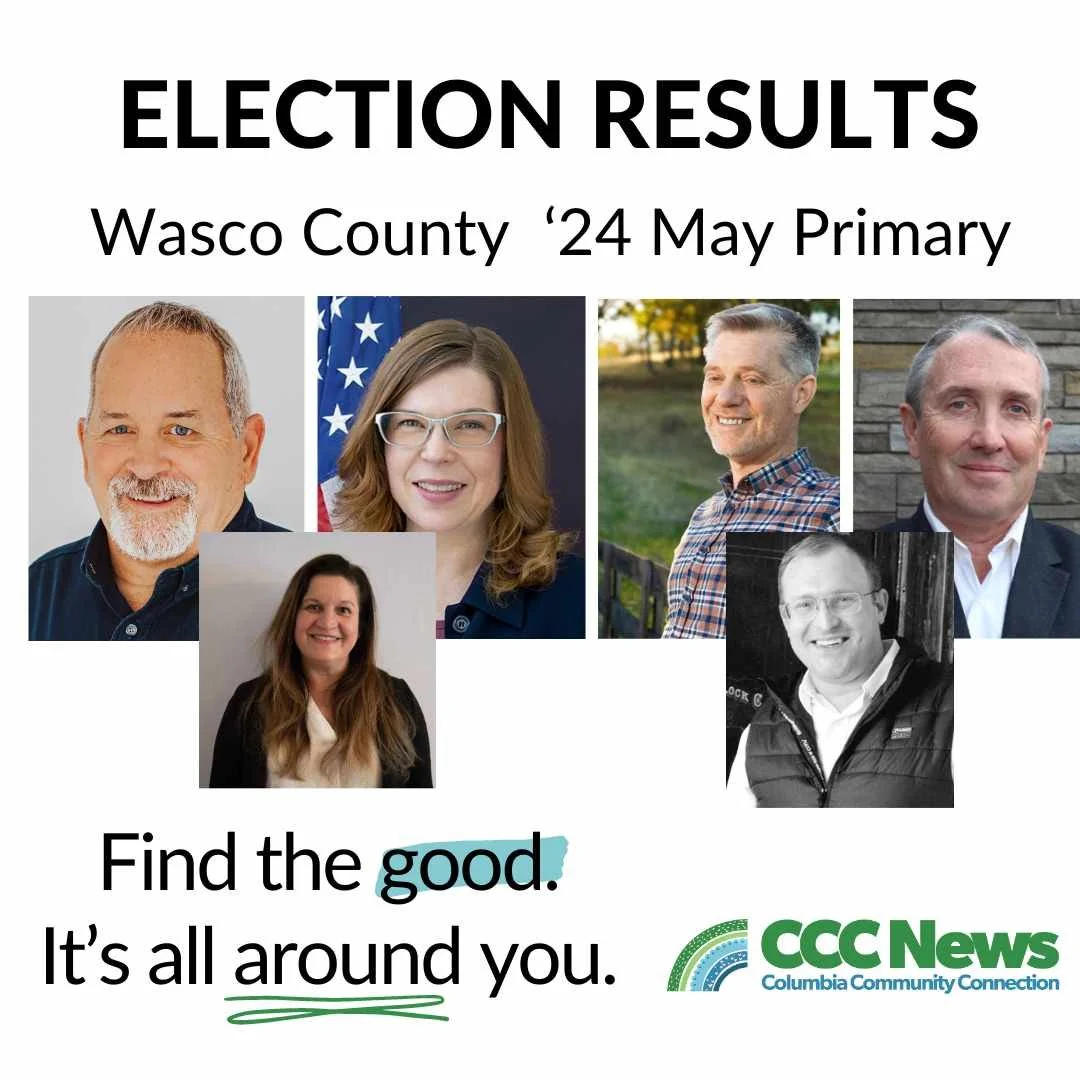 Initial Special District Election results posted in HR, Wasco counties