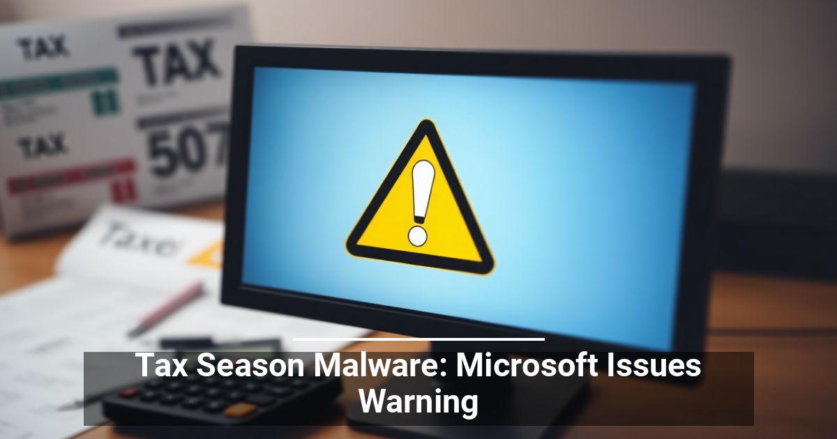 Microsoft Warns IRS Phishing Hits 29,000 Users, Deploys RMM Malware