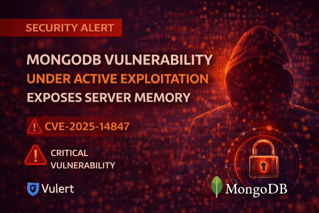 MongoDB Vulnerability CVE-2025-14847 Under Active Exploitation Worldwide