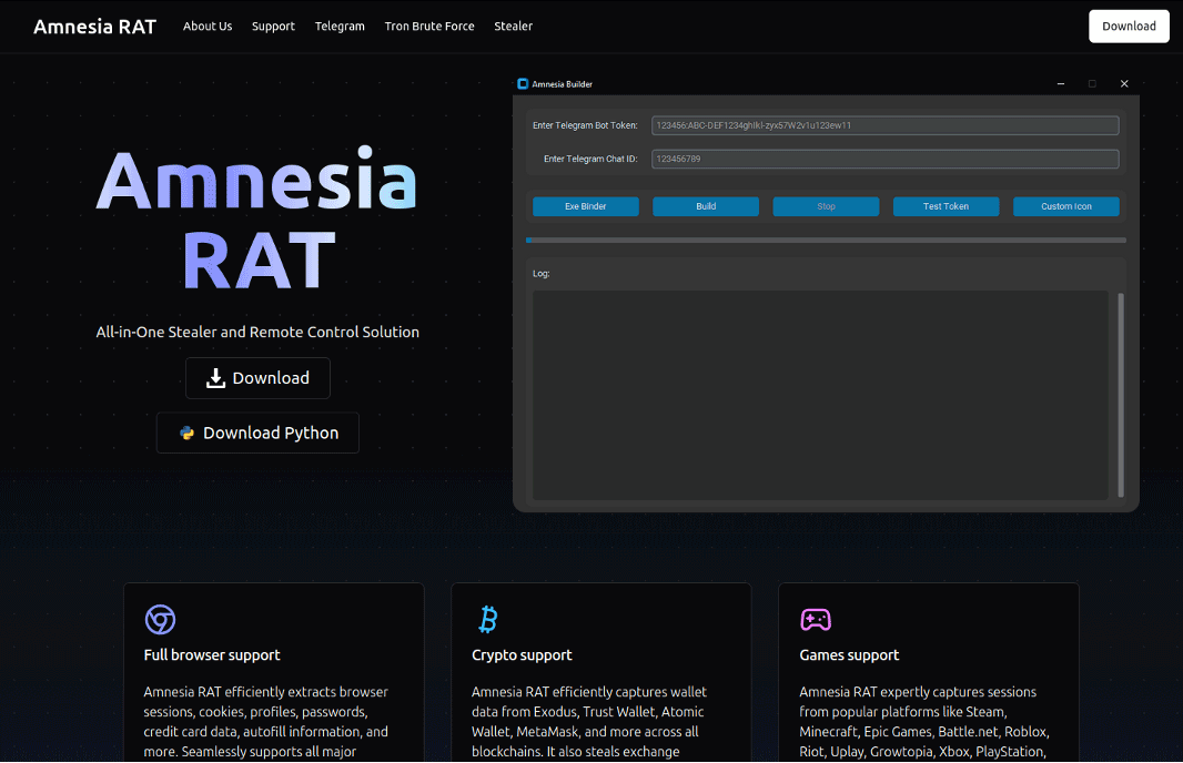 Multi-Stage Phishing Campaign Targets Russia with Amnesia RAT and Ransomware