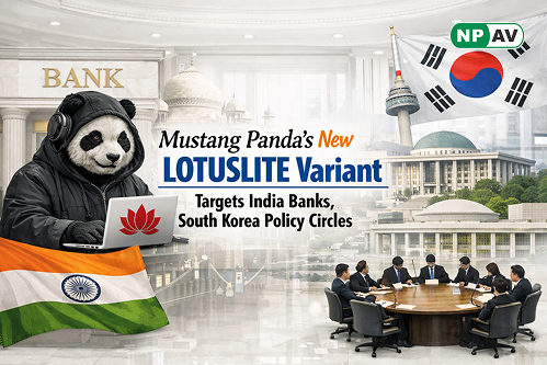 Mustang Panda’s New LOTUSLITE Variant Targets India Banks, South Korea Policy Circles