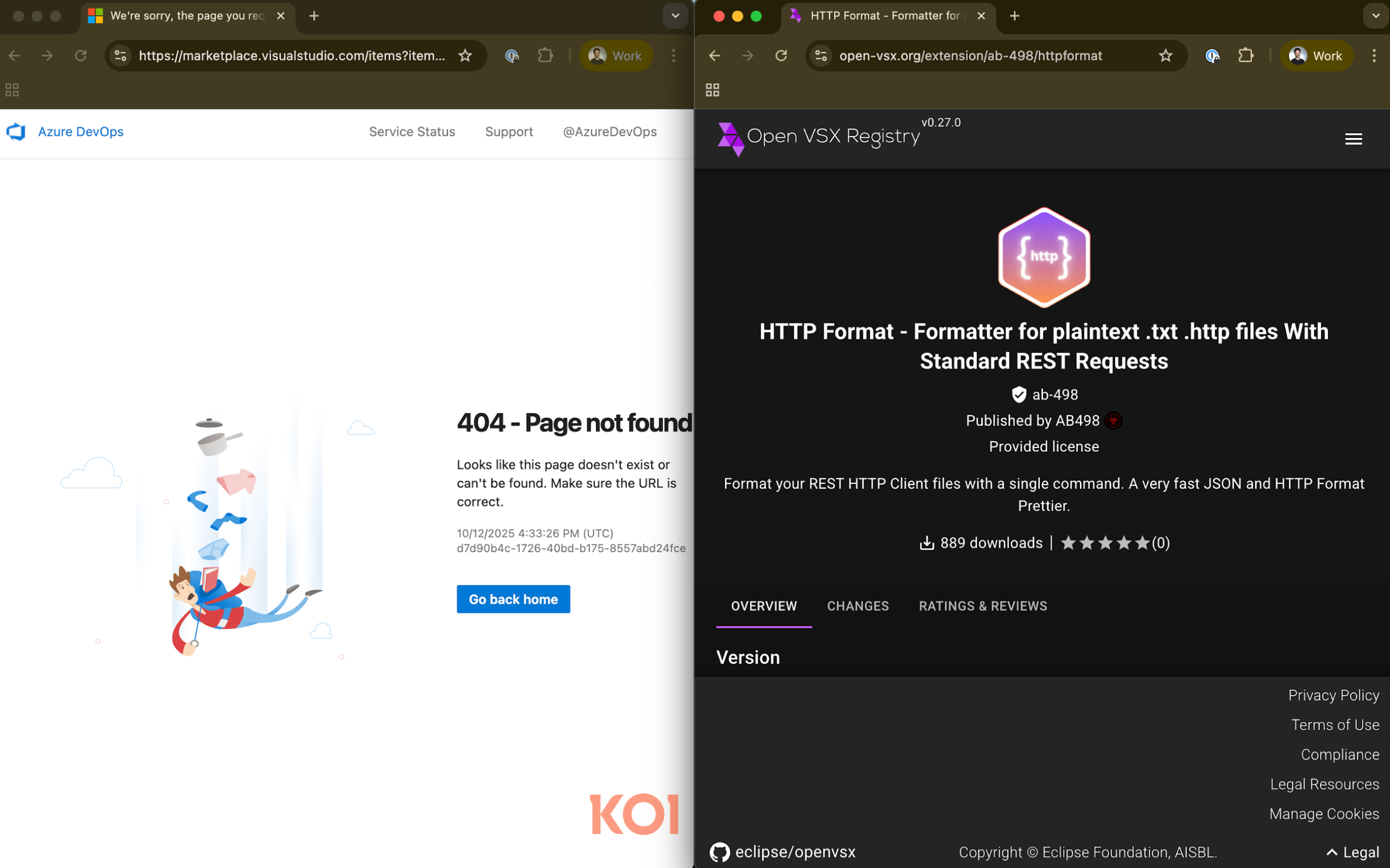 Open VSX Bug Let Malicious VS Code Extensions Bypass Pre-Publish Security Checks