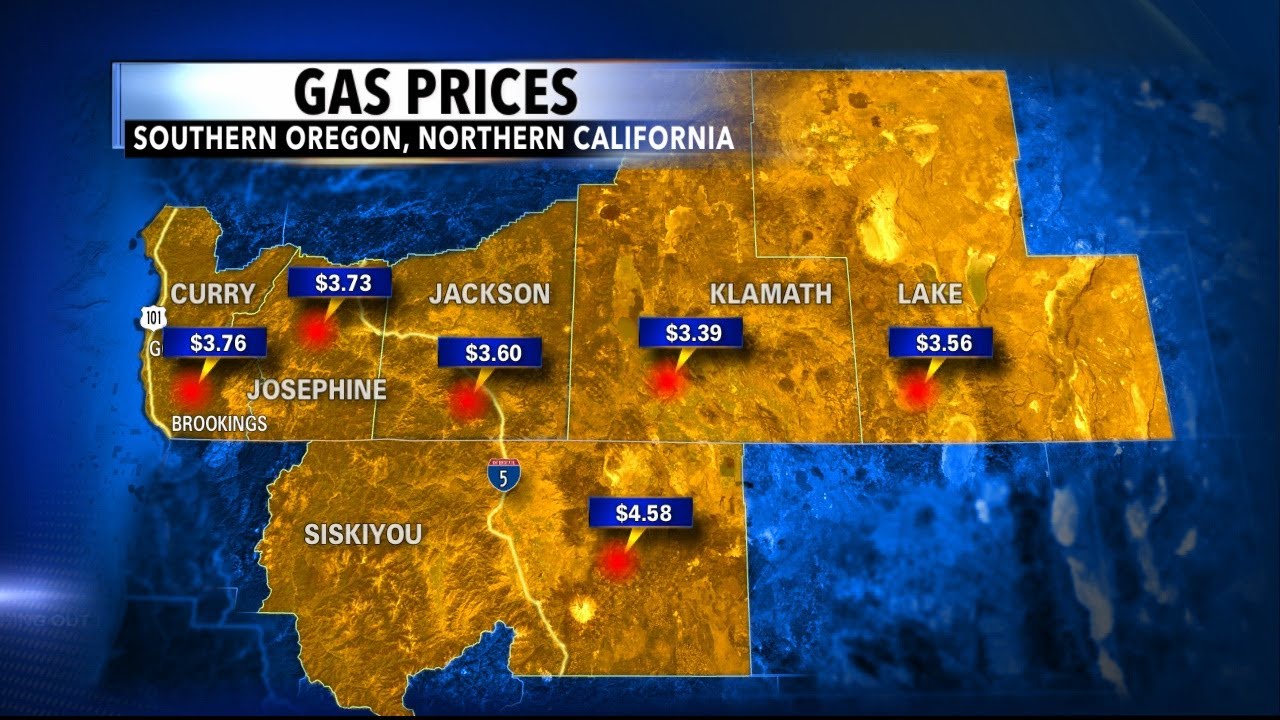 Oregon Journalism Project: Oregon’s gas prices are fifth highest in the nation