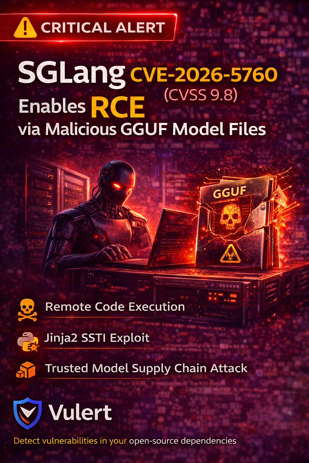 SGLang CVE-2026-5760 (CVSS 9.8) Enables RCE via Malicious GGUF Model Files