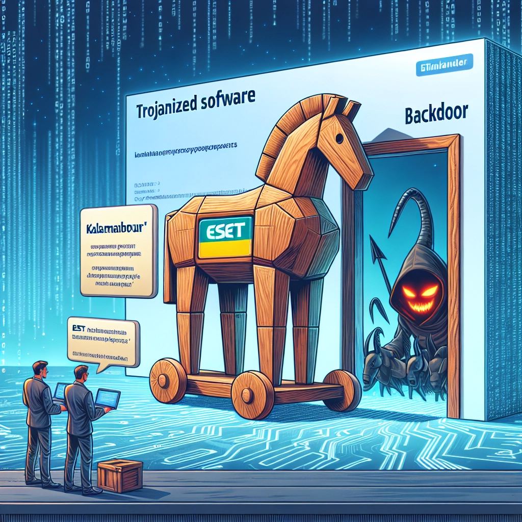 Trojanized ESET Installers Drop Kalambur Backdoor in Phishing Attacks on Ukraine