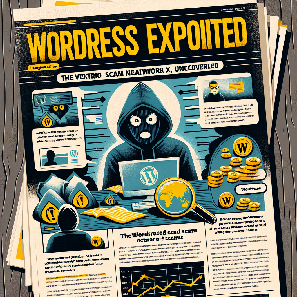 WordPress Sites Turned Weapon: How VexTrio and Affiliates Run a Global Scam Network