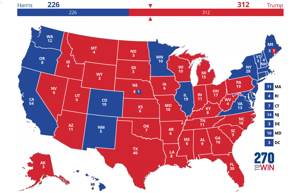 Preliminary election results